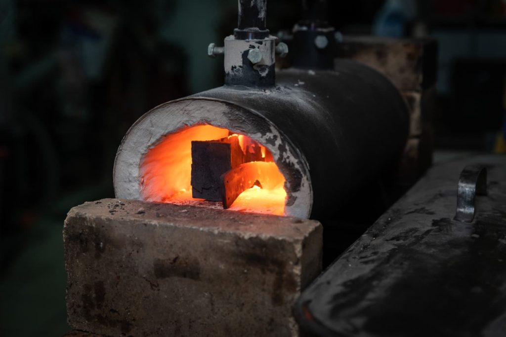 Image of aluminum metal casting